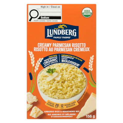 Arborio Rice & Seasoning Mix Creamy Parmesan Risotto