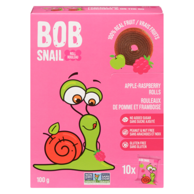 Bob Snail Apple-Raspberry Rolls 10x10.0 g, $5.29/100g