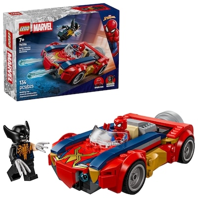 LEGO Marvel Spider-Man Car vs. Venomized Wolverine 76336 1 ea, $25.00/1ea