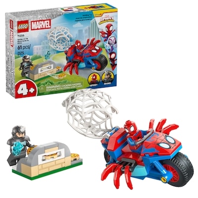 LEGO Marvel Spidey et ses incroyables amis Spider-Man sur sa Moto contre Rhino 11206 1 ea, 13,00 $/1ch