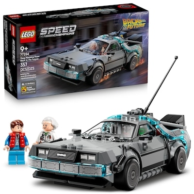 LEGO Speed Champions Time Machine from Back to the Future 77256 1 ea, $35.00/1ea