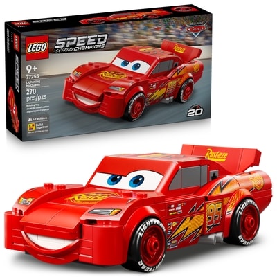 LEGO Speed Champions Lightning McQueen Toys - Disney Pixar Cars - 77255 1 ea, $35.00/1ea