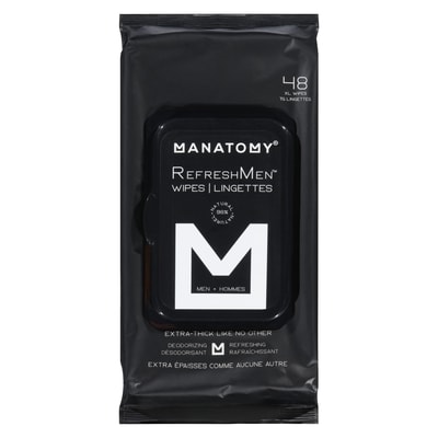 Manatomy Wipes Men 48 ea, $0.16/1ea