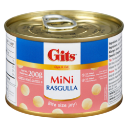 Gits Rasgulla mini 200 g, 1,25 $/100g