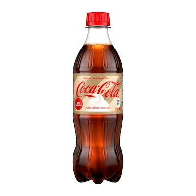 Coca-Cola Cola Holiday Creamy Vanilla Bottle 500 ml, $0.70/100ml