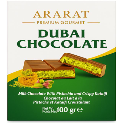 Ararat Chocolat De Dubai 100 g, 6,79 $/100g
