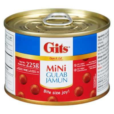 Gits Mini Gulab Jamun 225 g, $1.11/100g