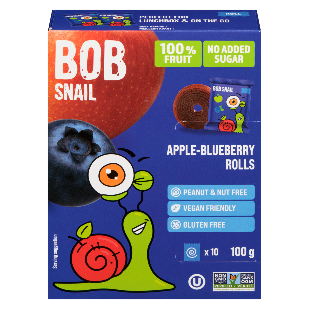 Bob Snail Apple-Blueberry Rolls