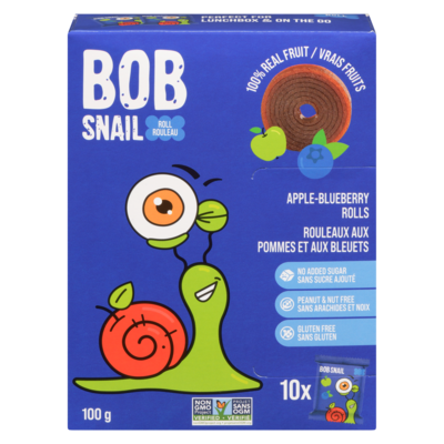 Bob Snail Apple-Blueberry Rolls 10x10.0 g, $5.29/100g