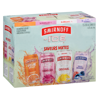Boisson de malt alcoolisée de qualité supérieure saveurs mixtes (Pièce d’identité requise au moment du ramassage)