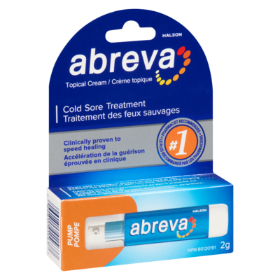 Cold Sore Treatment Topical Cream Pump