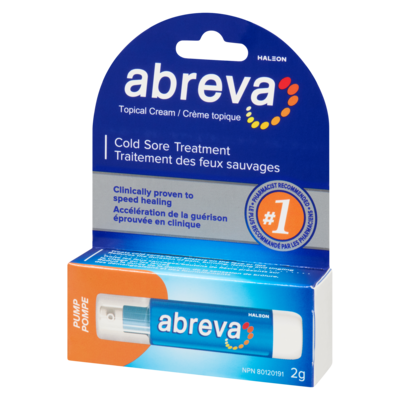 Cold Sore Treatment Topical Cream Pump