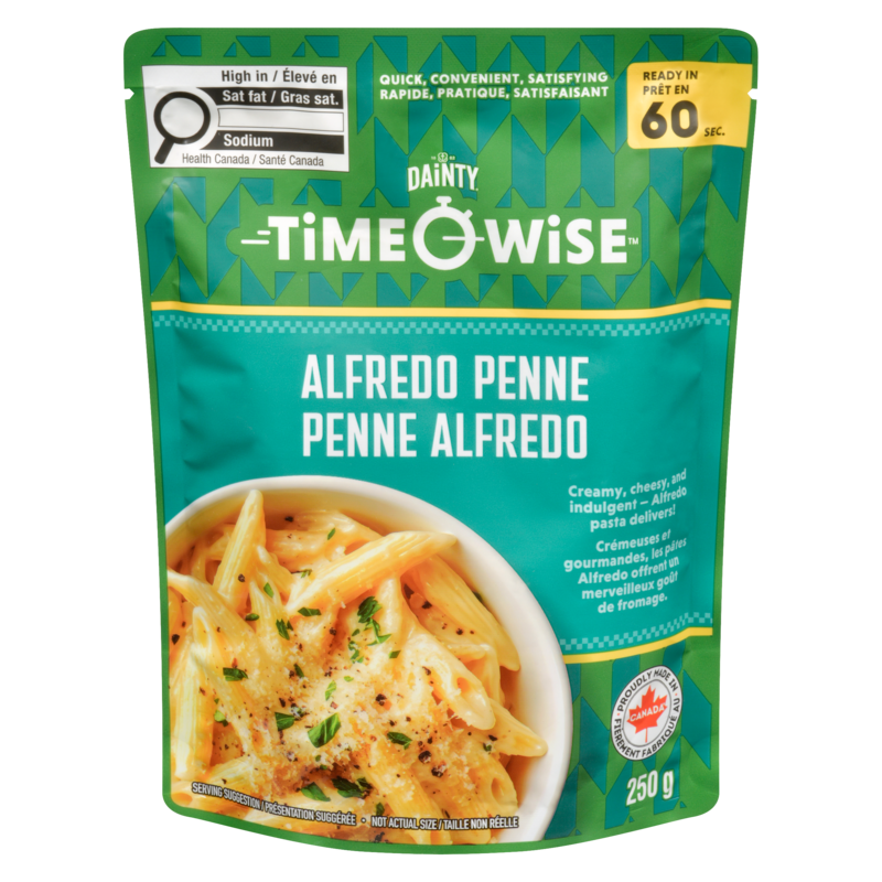 Time Wise Alfredo Penne