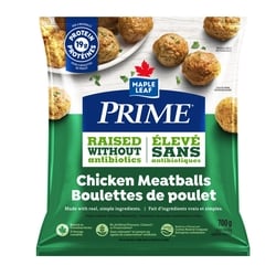 Prime Raised Without Antibiotics Chicken Meatballs 700 g, $2.14/100g