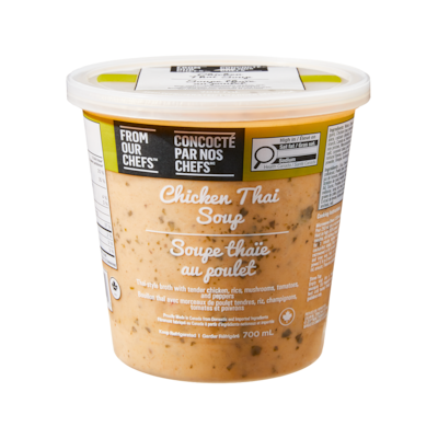 From Our Chefs Chicken Thai Soup 700 ml, $1.36/100ml