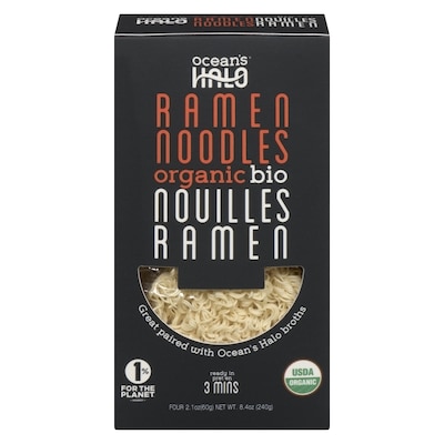 OCEAN'S HALO Nouilles ramen bio 240 g, 1,87 $/100g