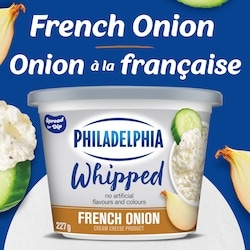 Philadelphia Whipped French Onion Cream Cheese Product - 227 g | Zehrs