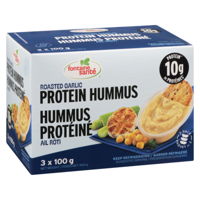 Protein Hummus Roasted Garlic