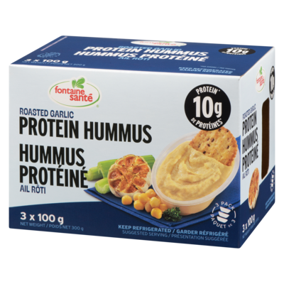 Protein Hummus Roasted Garlic
