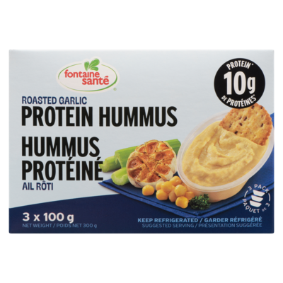 Protein Hummus Roasted Garlic