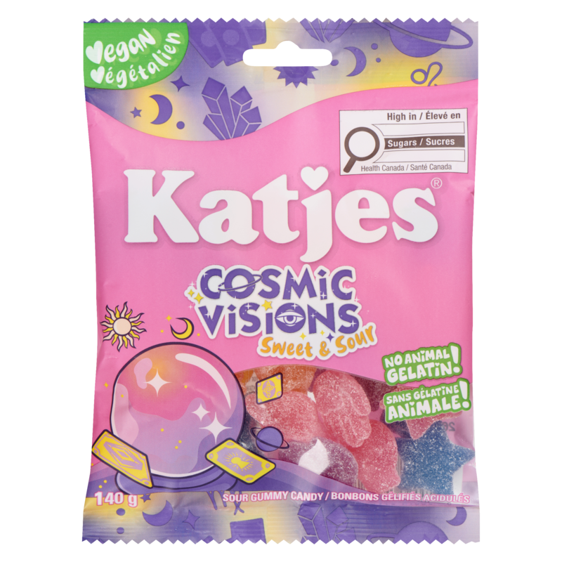 Sour Gummy Candy Cosmic Visions Sweet & Sour