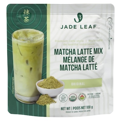 JADE LEAF Matcha Latte Mix Original 100 g, $14.49/100g