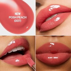 Revlon Super Lustrous Glimmer Lip Oil, 007 Posh Peach
