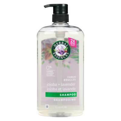 Herbal Essences Classics shampooing pour boucles, jojoba et lavande 1000 ml, 2,00 $/100ml