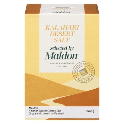 Maldon Kalahari Desert Coarse Salt 250 g, $4.40/100g