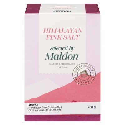 Maldon Himalayan Pink Coarse Salt 250 g, $4.40/100g