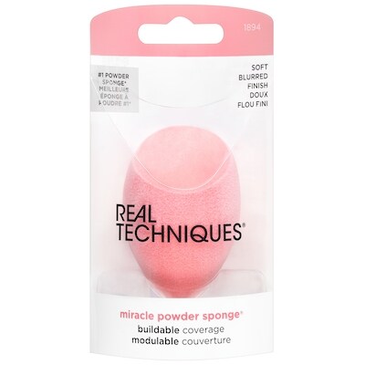 Real Techniques Éponge Miracle pour la poudre 1 ea, 12,49 $/1ch