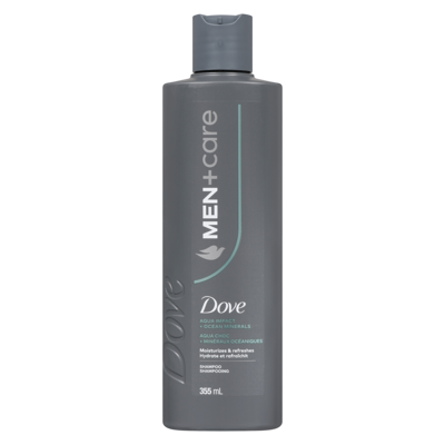 Dove Shampooing aqua choc + minéraux océaniques 355 ml, 2,25 $/100ml