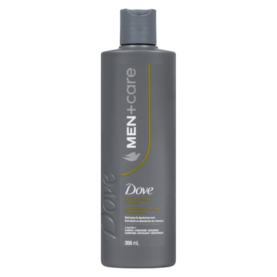 Dove 3 In 1 Shampoo + Conditioner + Deodorizer Active & Fresh + Citrus 355 ml, $2.05/100ml