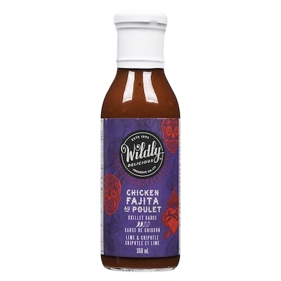 Wildly Delicious Skillet Sauce Chicken Fajita Lime & Chipotle 350 ml, $2.14/100ml