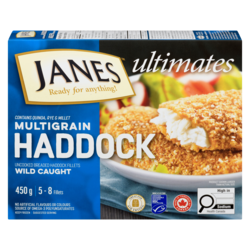 Janes Multigrain Haddock 450 g, $4.00/100g