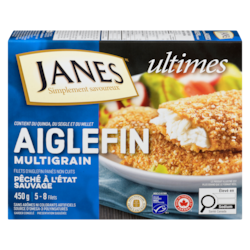 Janes Aiglefin multigrain 450 g, 4,00 $/100g