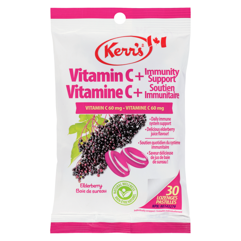 Lozenges Vitamin C + Immunity Support Elderberry