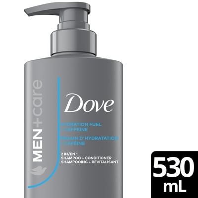 Dove 2‑en‑1 Hydration Fuel à la caféine 530 ml, 1,58 $/100ml