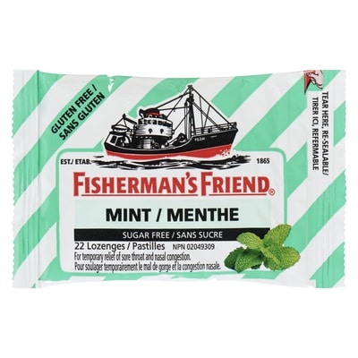 Fisherman's Friend Lozenges Mint Sugar Free 22 ea, $0.13/1ea