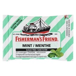 Fisherman’s Friend Pastilles menthe sans sucre 22 ea, 0,14 $/1ch