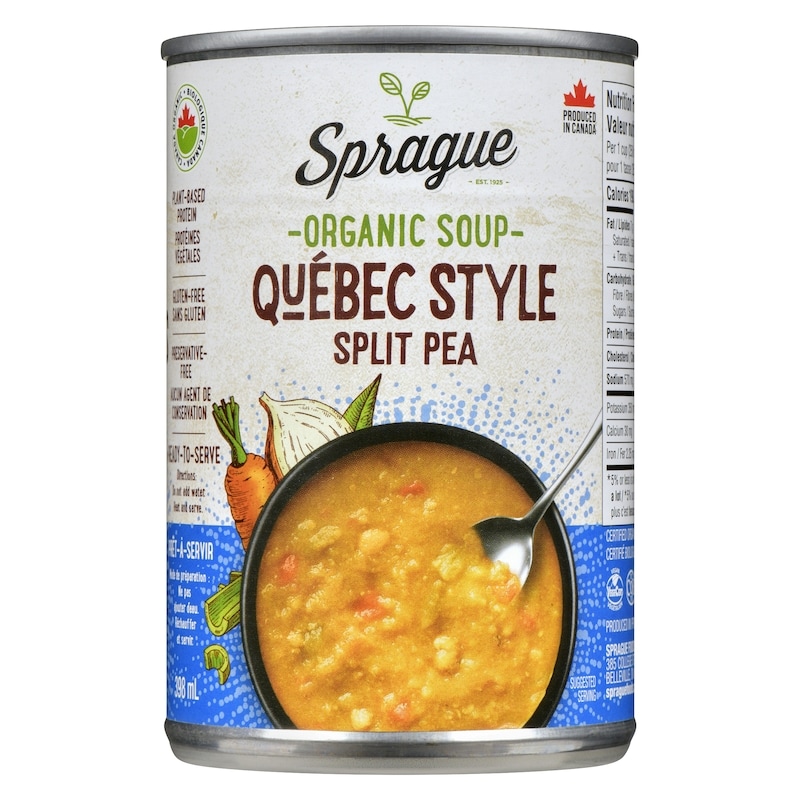 Organic Soup Québec Style Split Pea