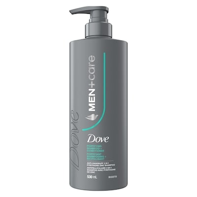 Dove Men+Care Fortifying Anti-Dandrufff 2-In-1 Shampoo + Conditioner For Effective Cleansing And Conditioning, With Pyrithione Zinc & Menthol 530 ml, $2.07/100ml