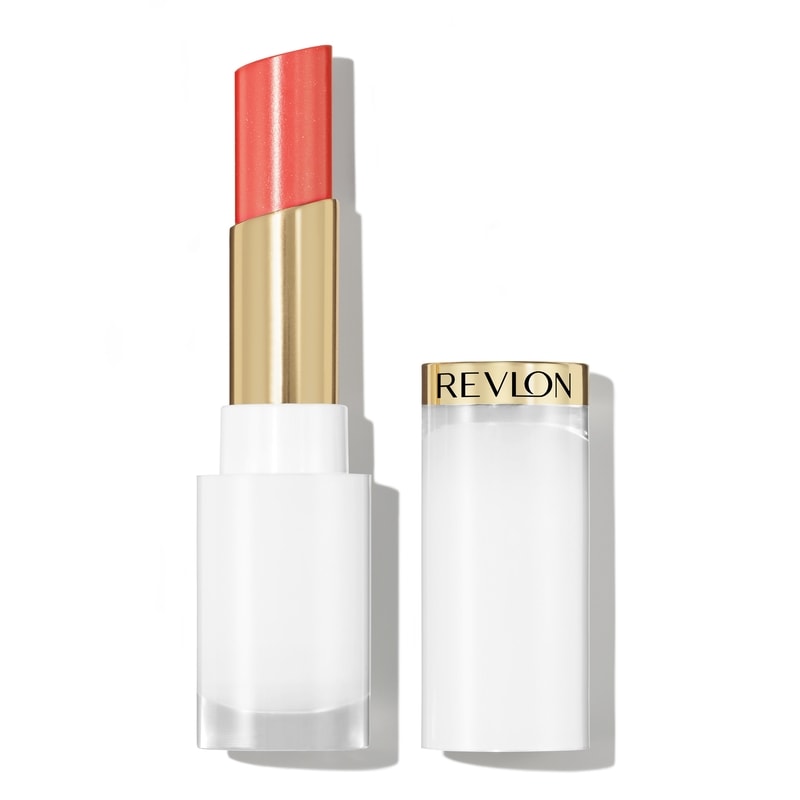 Revlon Super Lustrous Glass Shine Lip Balm, 019 Dewy Peach - 1 ea