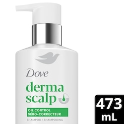 Dove Derma Scalp Shampoo for Build-Up Removal & Oil Control, Glycerin 473 ml, $3.27/100ml