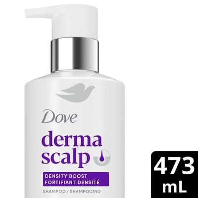 Dove Shampooing Derma Scalp Cheveux Plus Épais, Plus Forts & Plus Denses 473 ml, 2,75 $/100ml