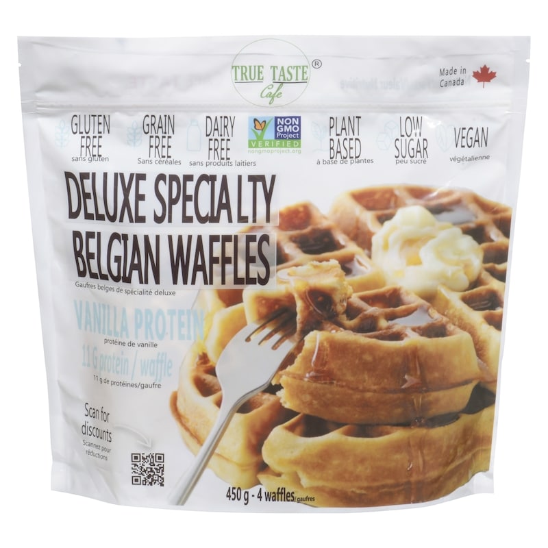 Deluxe Specialty Belgian Waffles Vanilla Protein