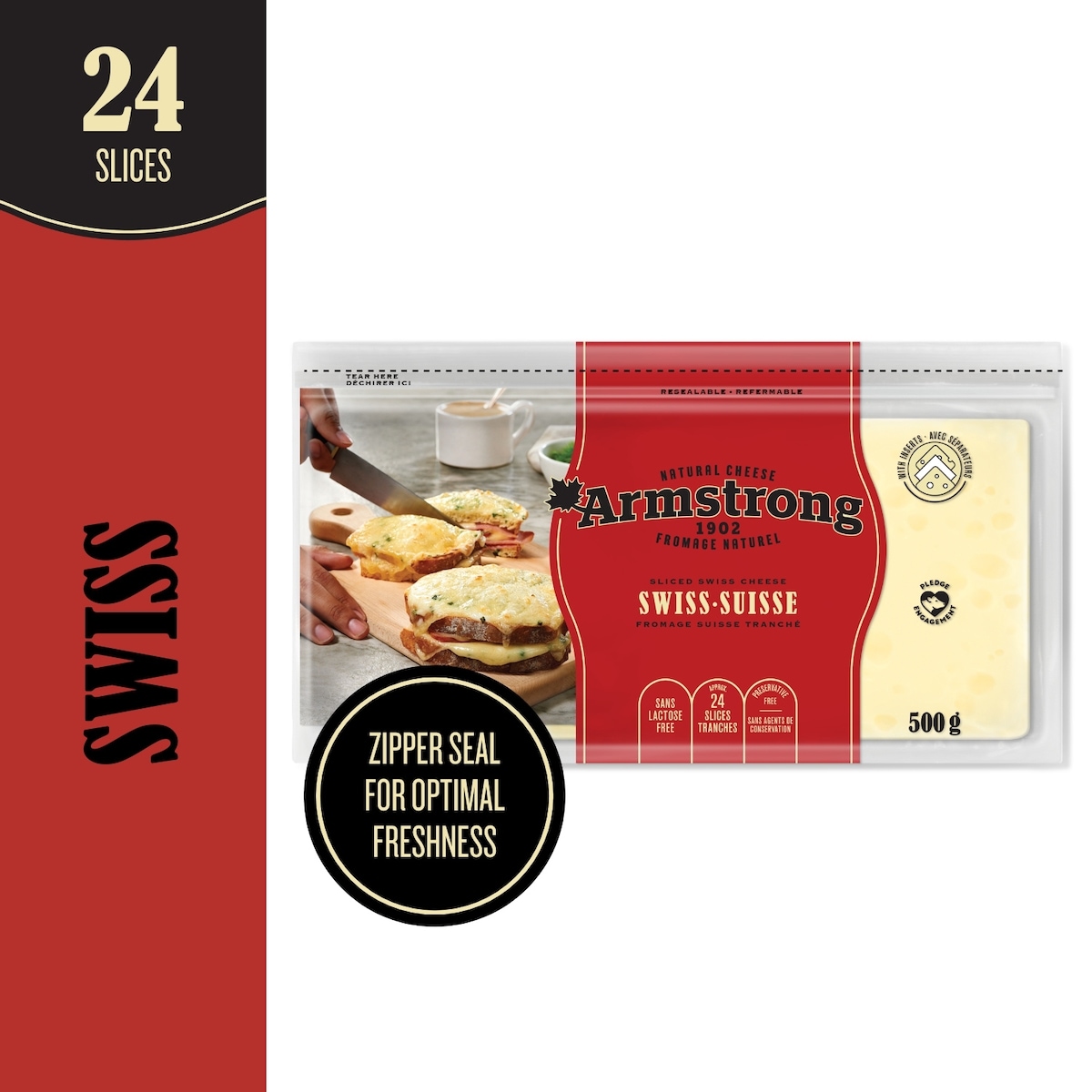 Armstrong Swiss Cheese Slices