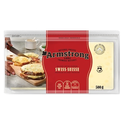 Fromage suisse en tranches