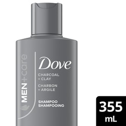 Dove Shampooing Charbon + Argile purifiant 355 ml, 2,25 $/100ml