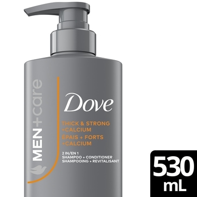 Dove 2‑en‑1 Épaississant pour cheveux affaiblis 530 ml, 2,07 $/100ml